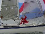 gybing the spinnaker
