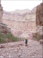 Mike Standing at the mouth of 75 Mile Canyon