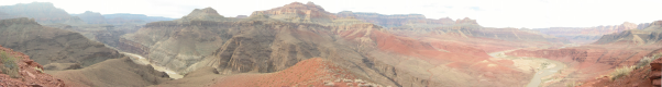 View from high point of main trail.