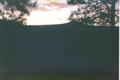 The sun was setting as we reached the top of Meadow Canyon