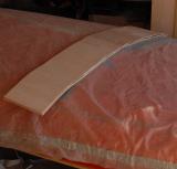 The cradles soaked with glue